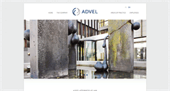 Desktop Screenshot of en.advel.is