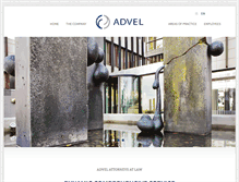 Tablet Screenshot of en.advel.is